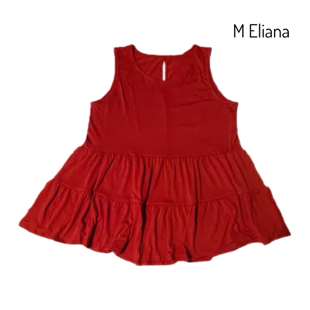 Red Sleeveless Top
